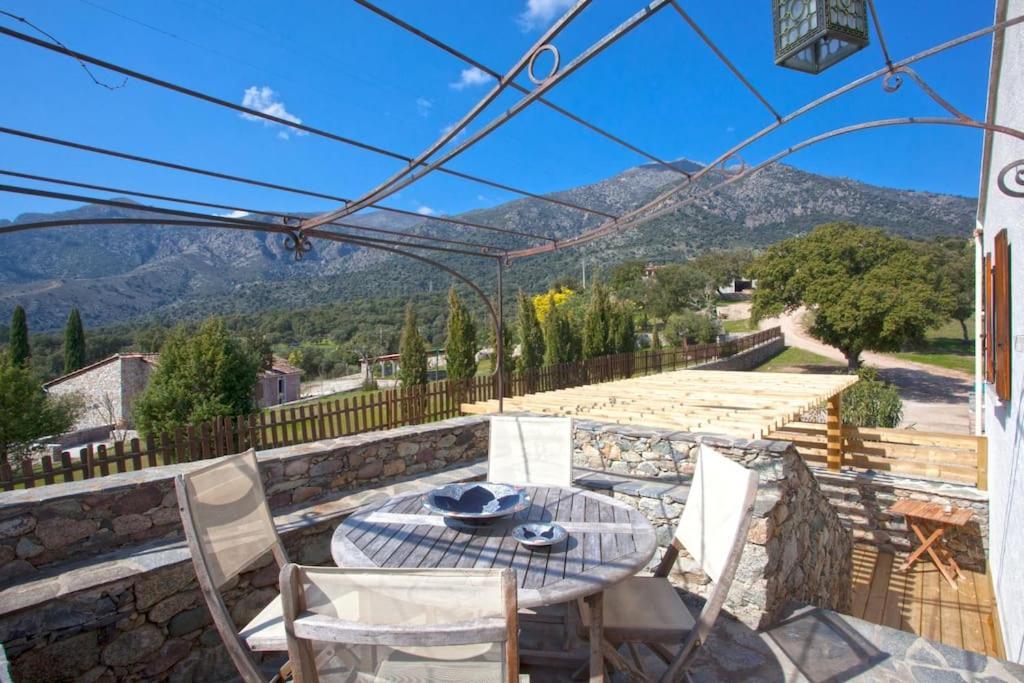 Le Capu Biancu-Location Avec Vue Proche Des Gorges De L Asco Entre Mer Et Montagne Moltifao Zewnętrze zdjęcie