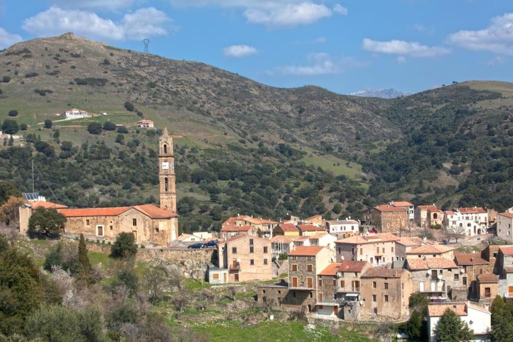 Le Capu Biancu-Location Avec Vue Proche Des Gorges De L Asco Entre Mer Et Montagne Moltifao Zewnętrze zdjęcie